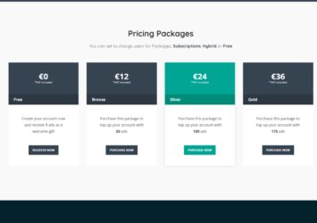 TheMarket Pricing Packages: Free vs. Premium Listings